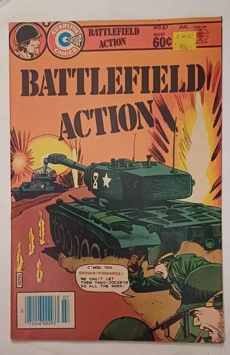 CHARLTON COMICS - BATTLEFIELD ACTION NO 87