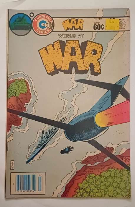 CHARLTON COMICS - WAR WORLD AT WAR NO 32