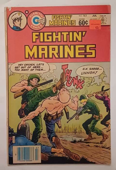 CHARLTON COMICS - FIGHTIN MARINES NO 163