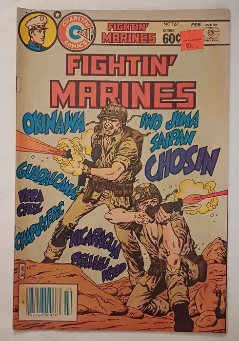 CHARLTON COMICS - FIGHTIN MARINES NO 161
