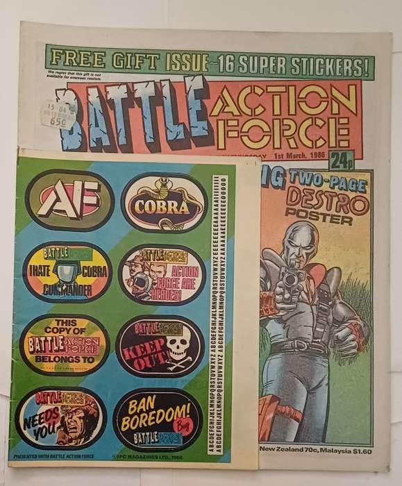 BATTLE ACTION FORCE - BATTLE FILE GUNG HO GETS TOUGH!