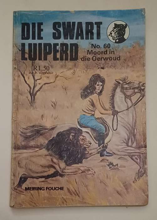 DIE SWART LUIPERD REEKS NO 60 - MOORD IN DIE OERWOUD
