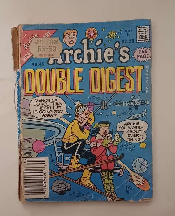 ARCHIE DIGEST LIBRARY - ARCHIE DOUBLE DIGEST NO 45