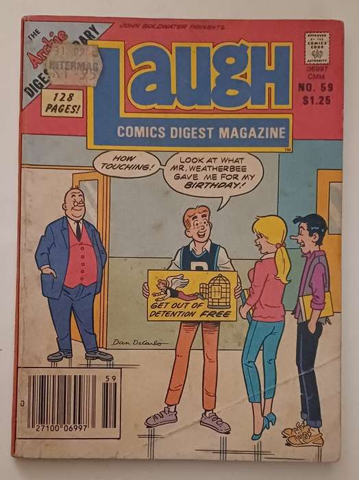 ARCHIE DIGEST MAGAZINE - LAUGH NO 59