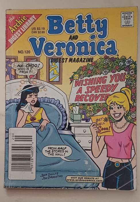 ARCHIE DIGEST LIBRARY - BETTY AND VERONICA NO 120
