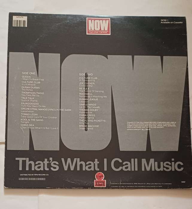 NOW THAT'S WHAT I CALL MUSIC - VOL 1