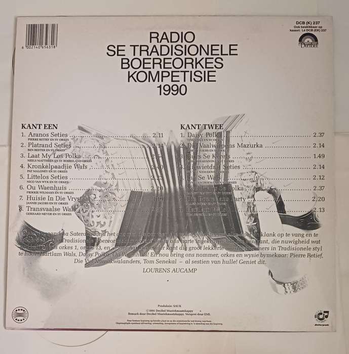 RADIO SE TRADISIONELE BOEREORKES KOMPETISIE 1990