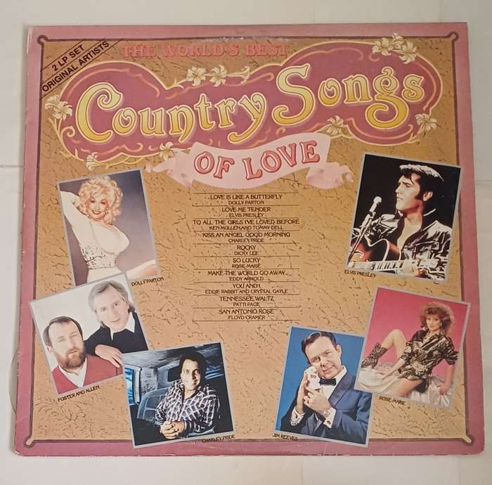THE WORLD'S BEST - COUNTRY SONGS OF LOVE