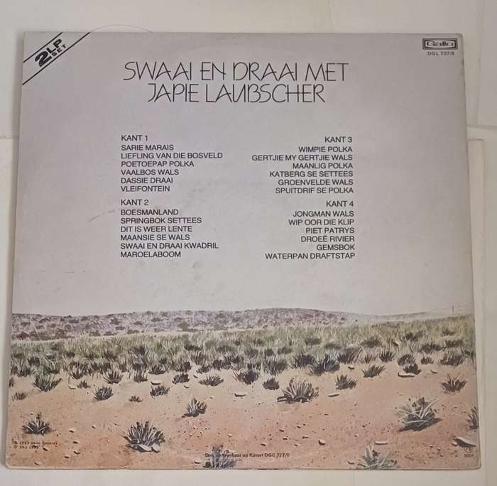 JAPIE LAUBSCHER - SWAAI EN DRAAI MET