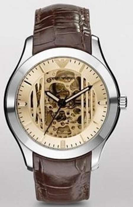 NEW COLLECTION Emporio Armani Men's Meccanico Watch # AR4645