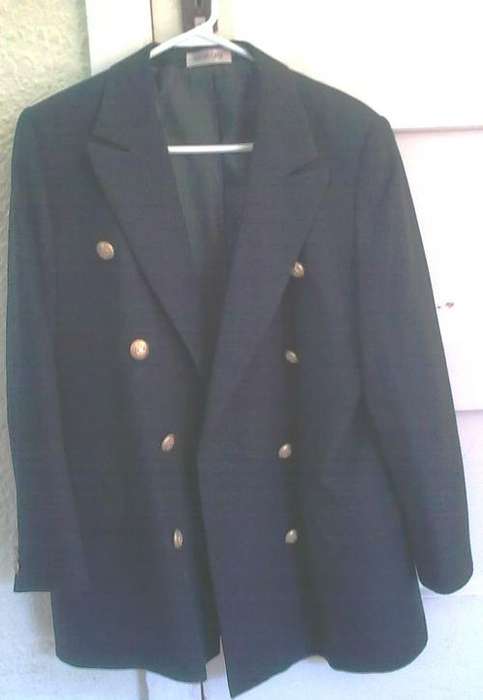 Navy Blazer - Double-Breasted [Size 14]