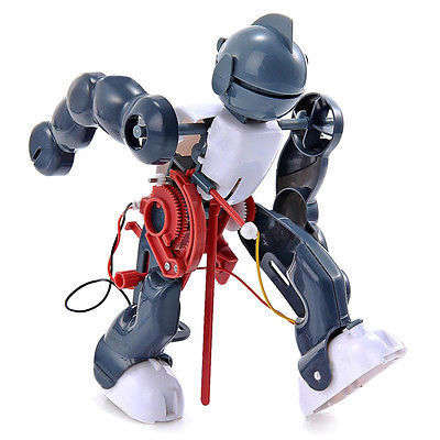 Creative DIY Electric Tumbling Robot 3-Mode Assembly Robot for Kids Children