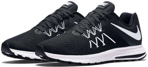 Original Mens Nike Zoom Winflo 3 - 831561 001 UK 10 (SA 10)
