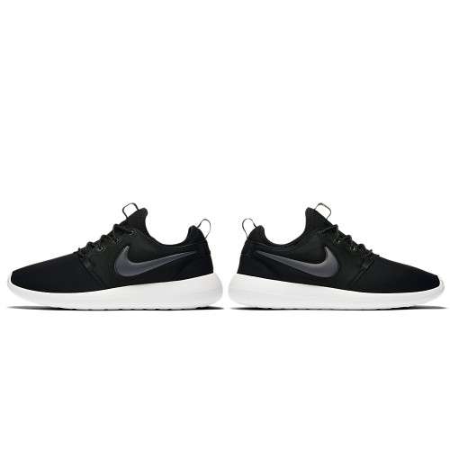Original Mens NIKE ROSHE TWO 844656 003 Black/ Anthracite Size UK 11 (SA 11)