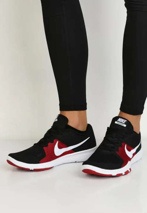 Original Mens Nike Flex Control Training Shoe Black/ Tough Red 898459 060 Size UK 11 (SA 11)