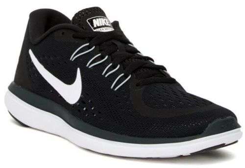 Original Women's Nike Flex 2017 RN Running Black /White/ Anthracite 898476 001 Size UK 4.5/ 5