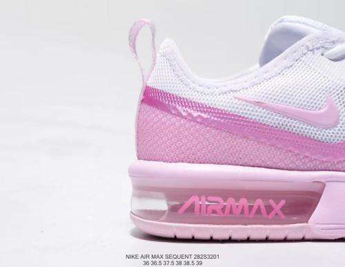Original Women's NIKE AIRMAX SEQUENT 4.5SE (latest) Psychic Pink BQ8825 100 Size UK 4.5 (SA  4.5)