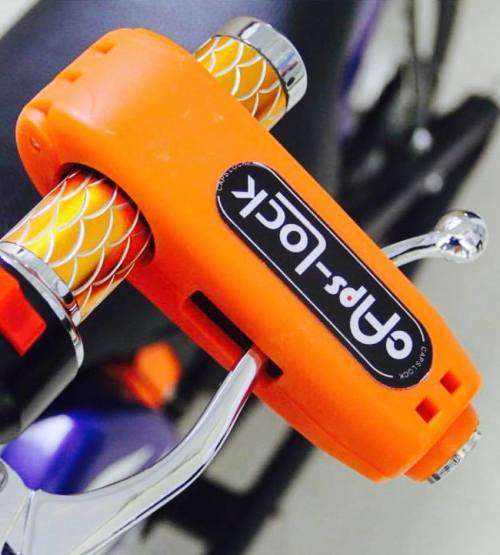 Caps-Lock - Innovative Universal Motorcycle Safety Handle Break Lock