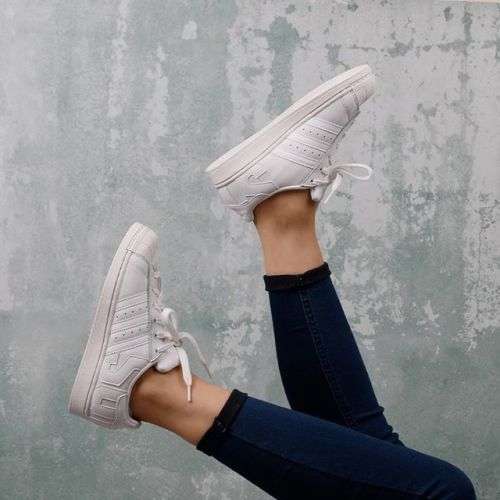 Original Men's adidas Superstar Street Casual Skateboard Sneakers White B37986 Size UK 12 (SA 12)