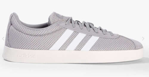 Original Men's adidas VL Court 2.0 Skate Boarding Grey/ White F34578 Size UK 12 (SA 12)