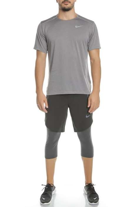 Original Mens Nike 3/4 Pants Tech Pack 2 IN 1 SHORTS Anthracite Grey AQ6536 060 Size Large