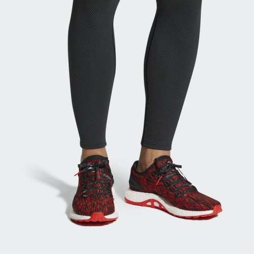 Original Mens adidas Running PureBOOST Chinese New Year Red/ Core Black CP9327 UK 8 (SA 8)