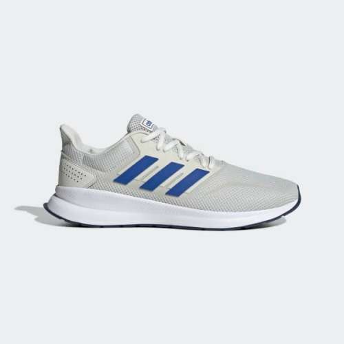 adidas Men's Runfalcon Orbit Grey / Royal Blue / Tech Indigo EG8603 Size UK 9 (SA 9)