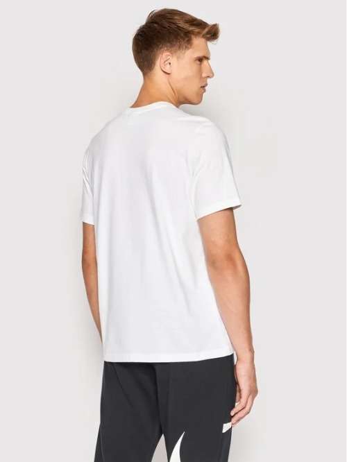 NIKE Men`s Air Max Tee Short Sleeve Shirt White DJ5070 100 Size Medium