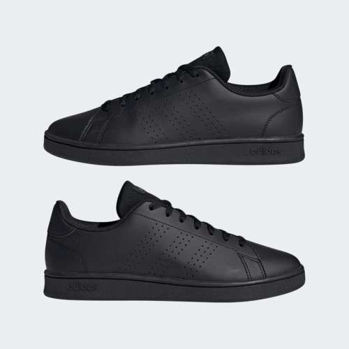 adidas Men`s ADVANTAGE BASE  Core Black / Grey Six EE7693 Size UK 9 (SA 9)