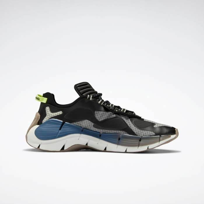 Reebok UNISEX Zig Kinetica II Concept 1 Carbon Black/ Gray FX9355 Size UK 6 (SA 6)