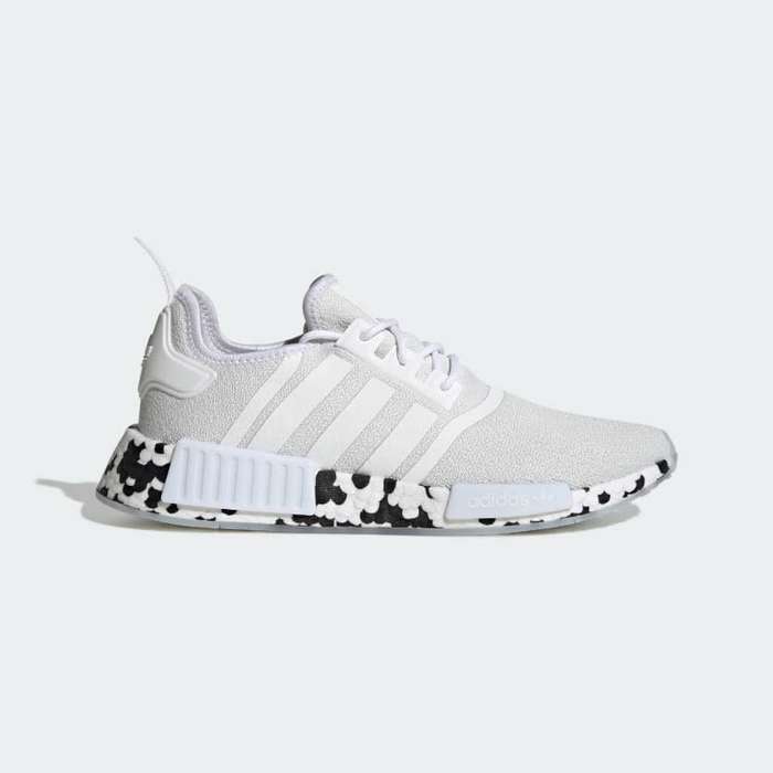 adidas Men`s NMD_R1 Cloud White / Core Black GZ4307 Size UK 8 (SA 8)