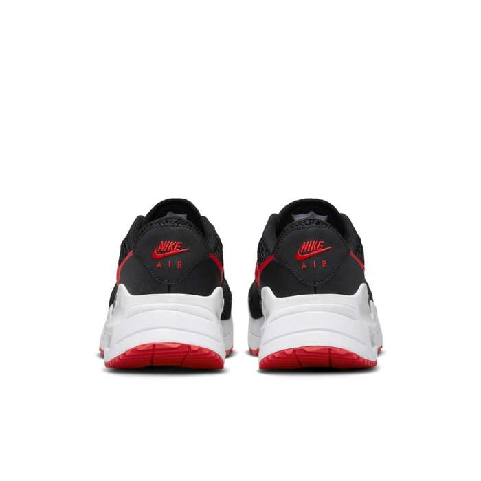 Nike Men`s AIR MAX SYSTM Black/ University Red- White DM9537 005 Size UK 10 (SA 10)