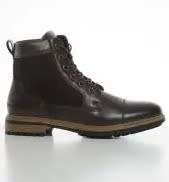 Jeep Women`s PU Worker Boot Zip Closure Chocolate FMW20410 Size UK 6 (SA 6)