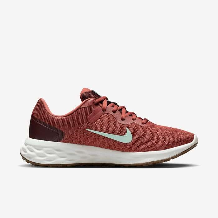 Nike Women's Revolution 6 NN Canyon Rust/Burgundy/ Mint Foam DC3729 602 Size UK 5 (SA 5)