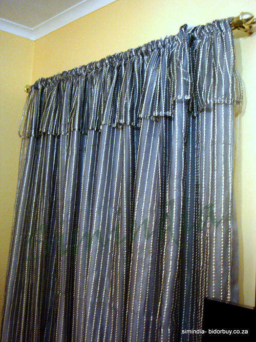 New Arrivals - Organza Ready to Hang Curtains with lining