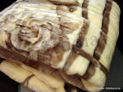 New Arrivals Mink Super Soft 2 PLY High Quality Blanket-Flowery Design - LARGE SIZE