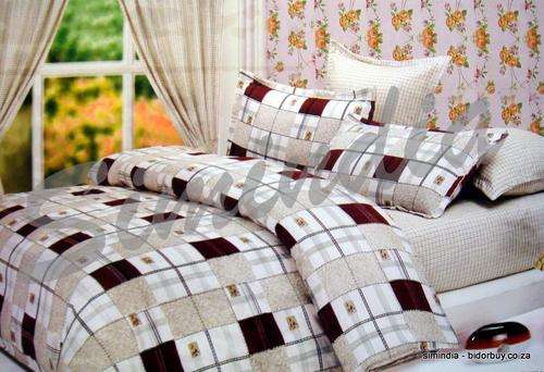 Import Quality  cotton  Queen 6 pcs Printed Duvet Cover Set