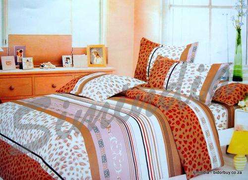 Super Soft Heavy  Excellent Quality  Cotton Queen 6 pcs Printed Duvet Cover Set