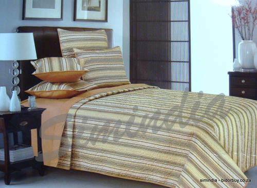 New Arrivals - For Summers King size Bedspread Superior Luxurious polySilk with Embroidered 6 Piece