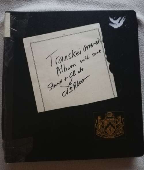 TRANSKEI Pre-printed Album with stamps