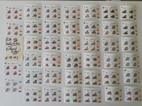 RSA 5th/6th Definitives (Lot1256)