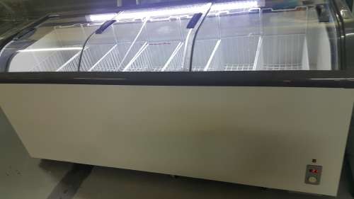 GLASS TOP FREEZER / ISLAND FREEZER / COMMERCIAL CHEST FREEZER / DISPLAY FREEZER / COMMERCIAL FRIDGE