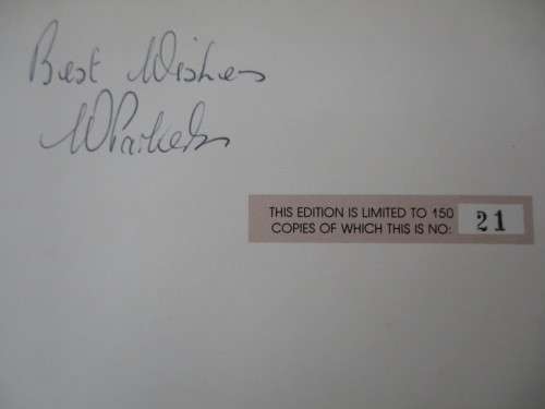 Signed and No 21/150. VIA SWA - Bill Parker. An artists impression of Namibia