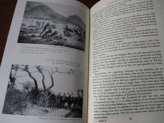 MEN WHO MADE RHODESIA  by Colonel A.S. Hickman