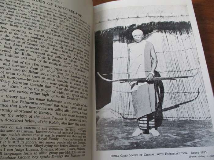The TRIBES OF NORTHERN RHODESIA  W.V. BRELSFORD