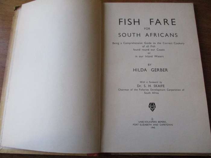 FISH FARE for South Africans  by Hilda Gerber