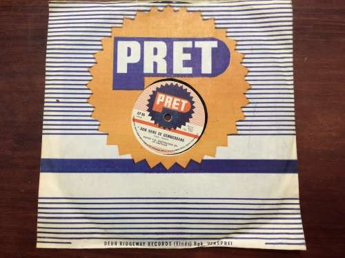 78rpm RECORD -  OOM HANS SE GEMMERDANS - PIETER V D WESTHUIZEN EN SY GHITAAR
