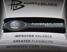 POWER BALANCE BRACELET 17.5 CM(S)  GREY