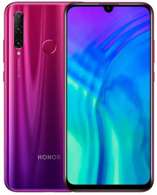 HUAWEI Honor 20 Lite 4GB 128GB Triple Camera Dual SIM - RED Local Stock