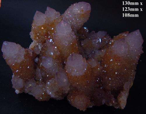 Boekenhouthoek cactus quartz crystal cluster-south africa-1442g